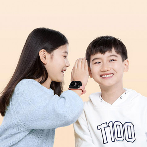 Xiaomi Mitu 4 Pro 1.78 inch Double Cameras Children Smart Watch Pink
